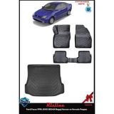 Rizline Ford Focus 2001 Sedan Bagaj Havuzu ve Havuzlu Paspas ve Ton Koku - Siyah