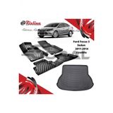 Rizline Ford Focus 3 Sedan 2011-2014 Uyumlu Paspas ve Bagaj Havuzu Set