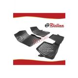 Rizline Ford Focus 4 3D Siyah Sedan 2015-2018 Arası 4 Parça Havuzlu Paspas