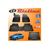 Rizline Ford Focus 5 3D Paspas + 3D Bagaj Havuzu HB 2019 Sonrası Siyah Set