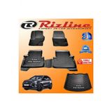 Rizline Ford Kuga 3D Paspas + 3D Bagaj Havuzu 2013-2019 Arası Siyah Set