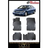 Rizline Honda Civic Sedan 2006 Model Yeni Kasa 3D Havuzlu Paspas
