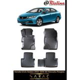 Rizline Honda Civic Sedan 2015 Model 3D Havuzlu Paspas