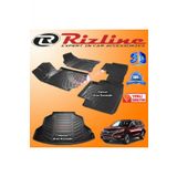 Rizline Honda CR-V 3D Paspas + 3D Bagaj Havuzu 2013 - 2017 Arası Siyah Set
