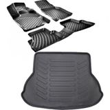Rizline Hroto Subaru Forester 2008-2012 3D Havuzlu Paspas ve Bagaj Havuzu