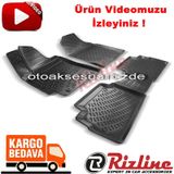 Rizline Hyundai Elantra 2016 2019 Siyah 3D Havuzlu Paspas
