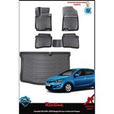 Rizline Hyundai I20 2014-2020 Bagaj Havuzu ve Havuzlu Paspas - Siyah