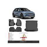 Rizline Hyundai İoniq 5 Elektrikli 2021 Sonrası Konsıl Önde Kullanım Bagaj Havuzu Ve 3D Havuzlu Paspas