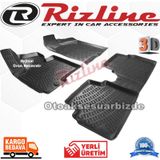 Rizline Hyundai İx35 2010 2015 Siyah 3D Havuzlu Paspas
