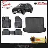 Rizline Hyundai Tucson 3D Havuzlu Paspas ve Bagaj Havuzu Elite Plus 2023 Model Uyumlu - Siyah