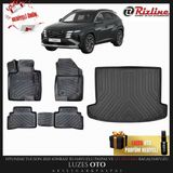Rizline Hyundai Tucson 3D Havuzlu Paspas ve Ses Sistemli Bagaj Havuzu 2021-2022-2023-2024-2025 BENZİN/DİZEL - Siyah