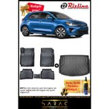 Rizline Kia Rio Hatcback - Yeni Kia Logolu 2017 Ve Sonrası Havuzlu Paspas & Bagaj Havuzu Seti+Hediyeli!