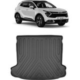 Rizline Kia Sportage 2022 Sonrası Prestige Smart Paket 3D Bagaj Havuzu - Siyah