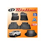 Rizline Kia Sportage 3D Paspas + 3D Bagaj Havuzu 2010 - 2015 Arası Siyah Set