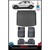 Rizline Kia Stonic 2017 Eski Logolu Bagaj Havuzu ve Havuzlu Paspas ve Ton Koku - Siyah