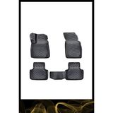 Rizline Mitsubishi L200 Blizzard Tornado Storm 2023 Model Siyah 3D Havuzlu Paspas