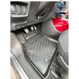 Rizline Nissan Juke 2010 Suv 3D Havuzlu Paspas Seti & Karton Koku - Siyah