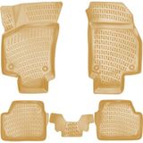 Rizline Opel Astra H 2004-2013 Uyumlu Bej 3D Havuzlu Paspas