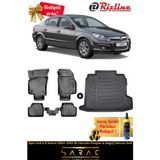 Rizline Opel Astra H Sedan 2004-2013 3D Havuzlu Paspas+Bagaj Havuzu Seti