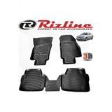 Rizline Opel Astra H Siyah Sedan 2008-2017 Arası 4 Parça Set 3D Havuzlu Paspas