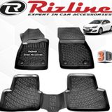 Rizline Opel Astra J HB 2010-2017 Arası Siyah 3D Havuzlu Paspas 4 Parça Set