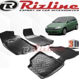 RİZLİNE Opel CORSA C 3D Paspas Havuzlu 2000 - 2005 Arası Siyah 4 Parça SET