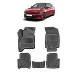 Rizline Opel Corsa F 1.2 Mild Hybrit 2025 Ve Sonrası 3D Havuzlu Paspas Siyah