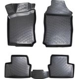 Rizline Opel Vectra A 1988-1995 Için 3D Siyah Havuzlu Paspas