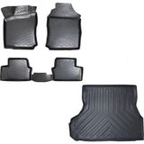 Rizline Opel Vectra B 1995-2002 Yılları Arası Uyumlu 3D Havuzlu Paspas + Bagaj Havuzu Set - Siyah