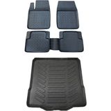 Rizline Opel Vectra B 2001 Model Siyah 3D Bagaj Havuzu + 3D Havuzlu Paspas