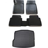 Rizline Opel Vectra C 3D Havuzlu Paspas 2003-2008 + Bagaj Havuzu - Siyah