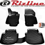 Rizline Passat B8 Variant STW 2015-2020 Arası Siyah 3D Havuzlu Paspas