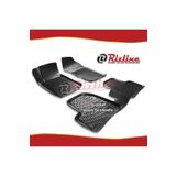 Rizline Peugeot 206 Siyah HB 1998-2012 Arası 4 Parça 3D Havuzlu Paspas
