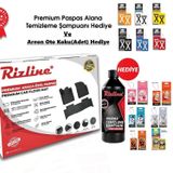 Rizline Premium Peugeot 208 2019 Sonrası Havuzlu Paspas (Şampuan Ve Areon Koku Hediye)