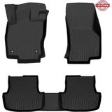 Rizline Premium Volkswagen Golf 7 2012-2019 Havuzlu Paspas - Siyah