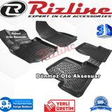 Rizline Renault Clio 4 2012+ 3D Havuzlu Paspas