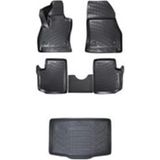 Rizline Renault Clio 4 Sport Tourer Stw 3D Havuzlu Paspas + Bagaj Havuzu Ikili Set - Siyah