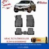 Rizline Renault Fluence 3D Havuzlu Paspas 2016 Model Uyumlu - Siyah