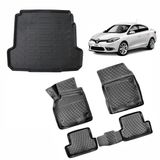 Rizline Renault Fluence 3D Havuzlu Paspas Ve Bagaj Havuzu Set Siyah