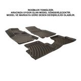 Rizline Renault Kango Multix 2015 Siyah 3D Havuzlu Paspas