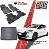 Rizline Renault Megane 3 HB 2009 Sonrası Bagaj Havuzu