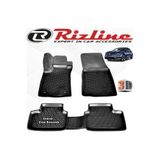 Rizline Renault Megane 4 HB 2016 - 2020 Arası Siyah 4 Parça Set 3D Havuzlu Paspas