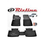 Rizline Renault Megane 4 Sedan 2016 - 2020 Arası Siyah 4 Parça Set 3D Havuzlu Paspas
