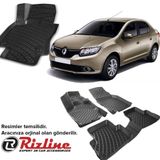 Rizline Renault Symbol 2013 Sonrası 3d Havuzlu Paspas