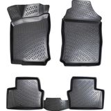 Rizline Siyah Kauçuk 3D Havuzlu Paspas Opel Vectra B 1995-2002 Kolay Temizlenebilir