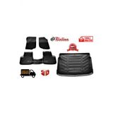 Rizline Skoda Octavia 2015-2019 Arası 3D Paspas + Bagaj Havuzu Set