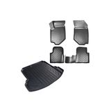 Rizline Smart Forfour Elektrikli 4 Kapı 2017 Araca Özel Üretim 3D Havuzlu Paspas ve Bagaj Havuzu