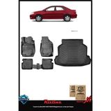 Rizline Toyota Corolla 2006 Sedan Bagaj Havuzu ve Havuzlu Paspas - Siyah