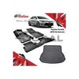 Rizline Toyota Corolla 2019 ve Sonrası Paspas ve Bagaj Havuzu Set