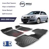 Rizline Volkswagen Polo 2002-2008 3D Havuzlu Paspas